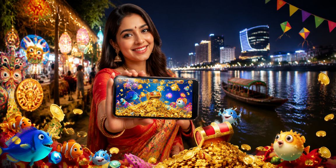 পহেলা বৈশাখে চট্টগ্রামের ব্যবহারকারী ফিশিং গেম উপভোগ করছেন